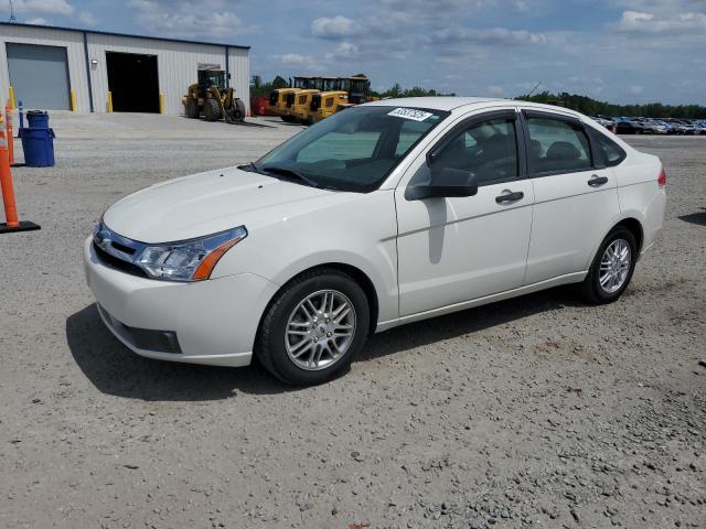 FORD FOCUS SE 2009 white  gas 1FAHP35N19W149165 photo #1