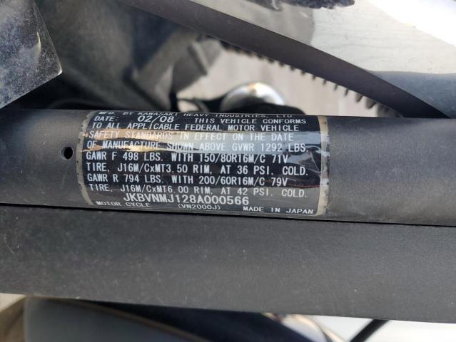2008 KAWASAKI VULCAN - JKBVNMJ128A000566