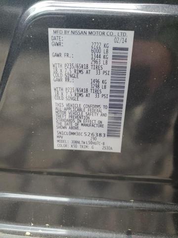 2014 INFINITI QX60 HYBRI - 5N1CL0MM3EC526383