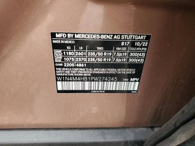 2023 MERCEDES-BENZ GLB 250 4M - W1N4M4HB1PW274245