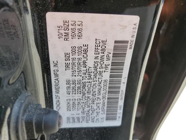 2016 HONDA CR-V LX - 5J6RM4H36GL003036