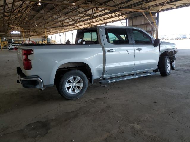 CHEVROLET SILVERADO 2022 silver  gas 1GCPWCED6NZ121046 photo #4