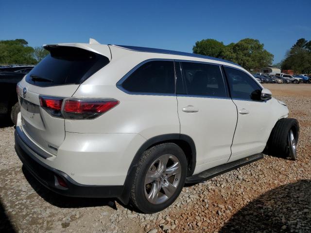 Vin: 5tdykrfh7es013105, lot: 52187155, toyota highlander limited 20143