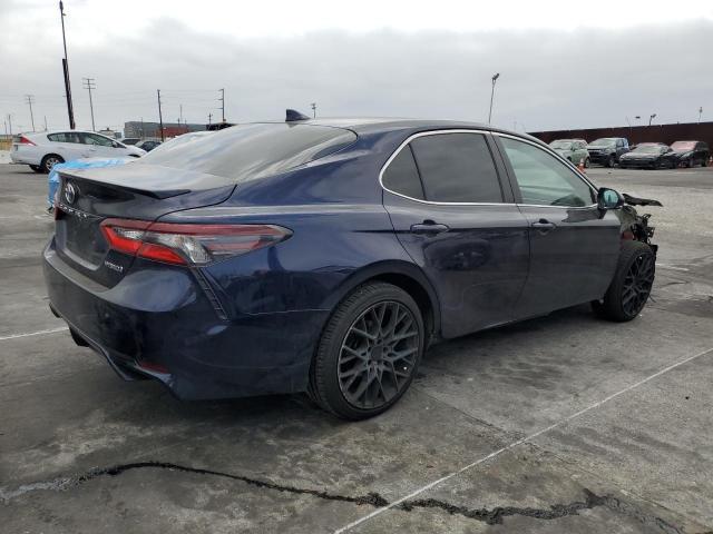 TOYOTA CAMRY SE 2021 blue  hybrid engine 4T1S31AK5MU556675 photo #4