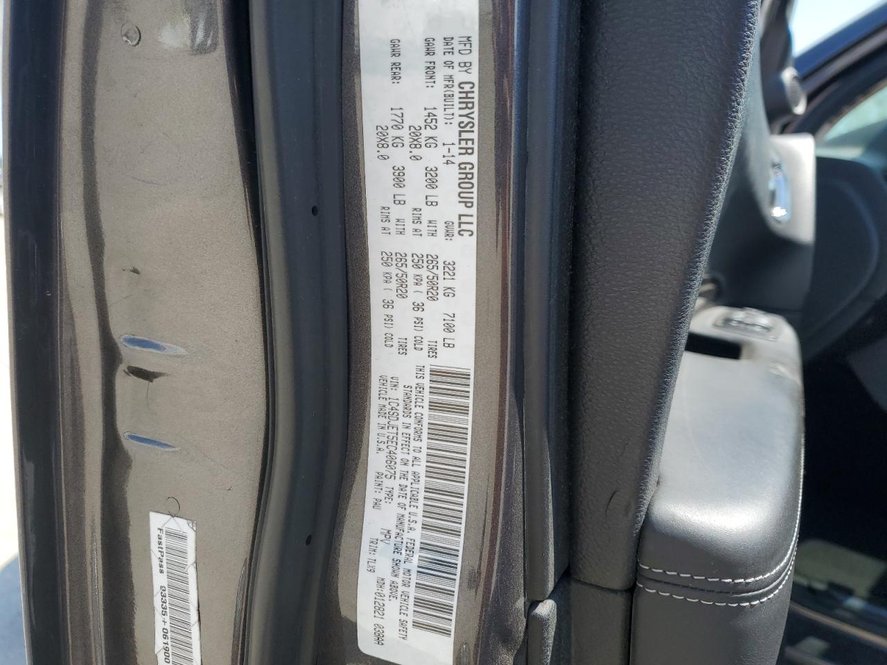 DODGE DURANGO CITADEL