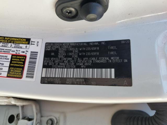 2020 TOYOTA HIGHLANDER - 5TDZARAH9LS501936