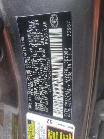 2019 TOYOTA CAMRY L 4T1B11HK3KU732227