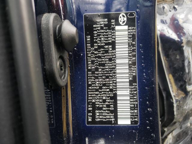 2020 TOYOTA COROLLA SE - 5YFP4RCE3LP052456