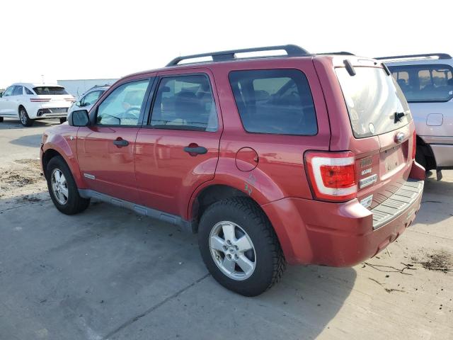 FORD ESCAPE XLT 2008 red  gas 1FMCU03188KE78183 photo #3