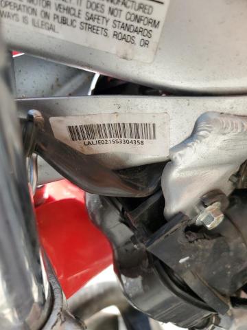 2025 HONDA CRF110 F LALJE0215S3304358