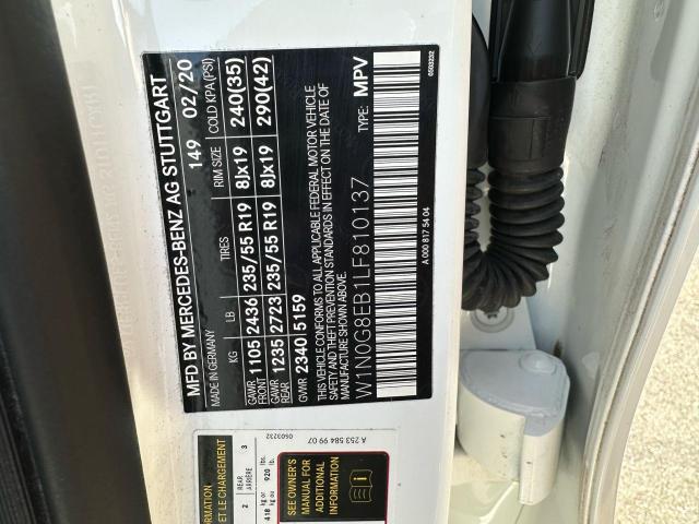 2020 MERCEDES-BENZ GLC 300 4M - W1N0G8EB1LF810137