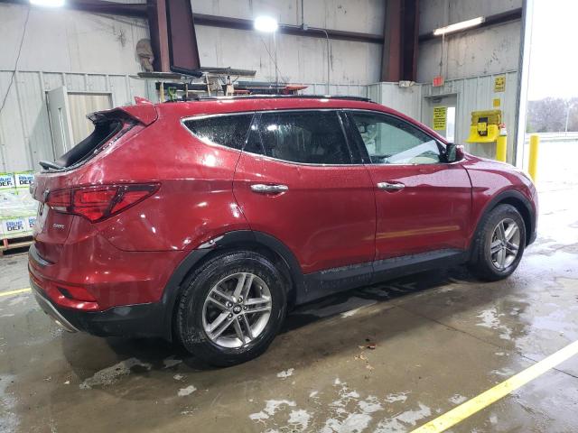 Vin: 5xyzu3lb4jg505948, lot: 51643225, hyundai santa fe 20183