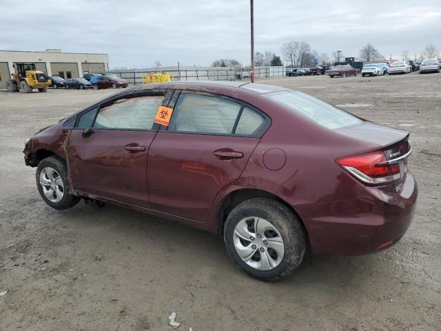 Vin: 19xfb2f5xfe018606, lot: 51653155, honda civic lx 20152