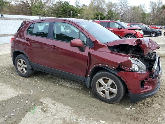 Vin: 3gncjnsb0gl255354, lot: 51797125, chevrolet trax ls 20164