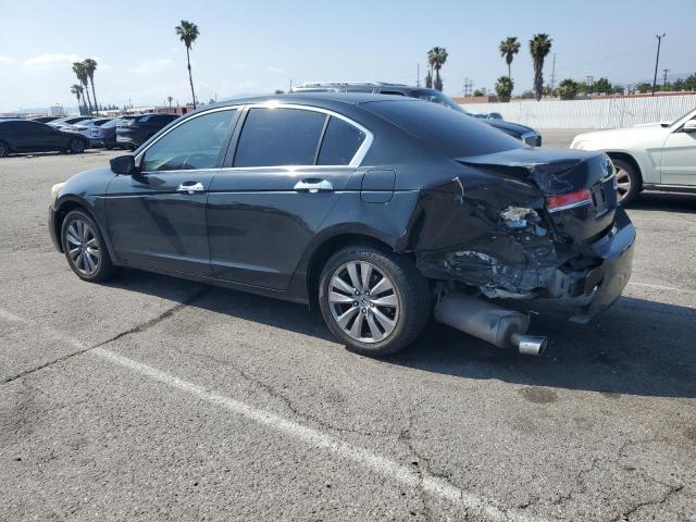 HONDA ACCORD EX 2011 black sedan 4d gas 1HGCP3F73BA022197 photo #3