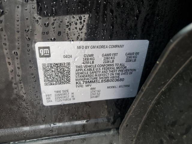 2025 CHEVROLET TRAILBLAZE - KL79MMSL8SB003680