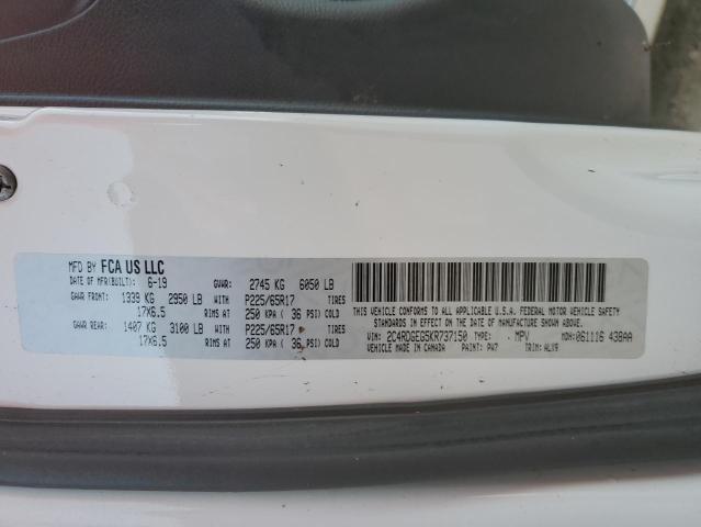 2019 DODGE GRAND CARA 2C4RDGEG5KR737150