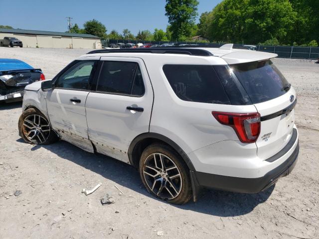 Vin: 1fm5k8gt7ggb15142, lot: 54718405, ford explorer sport 20162