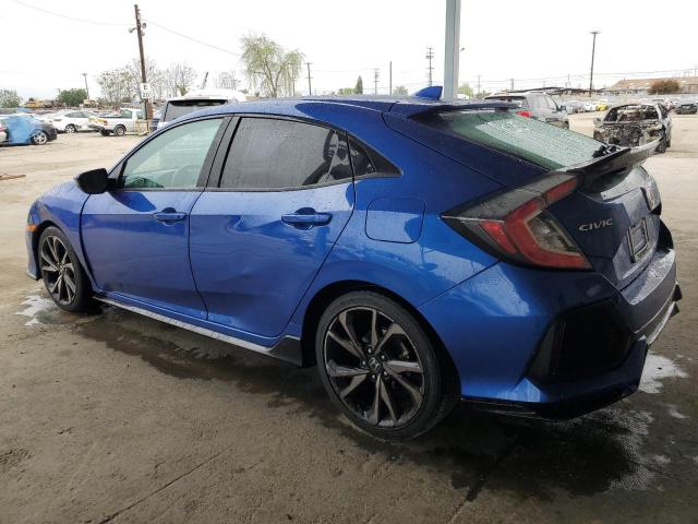 Vin: shhfk7h49ju430521, lot: 55179805, honda civic sport 20182
