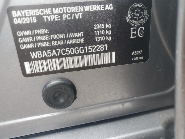 2016 BMW 528 XI - WBA5A7C50GG152281