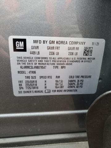 2022 BUICK ENCORE GX - KL4MMCSL4NB079547