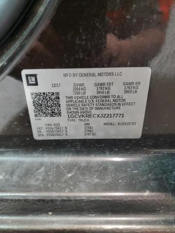 2018 CHEVROLET SILVERADO - 1GCVKRECXJZ217771