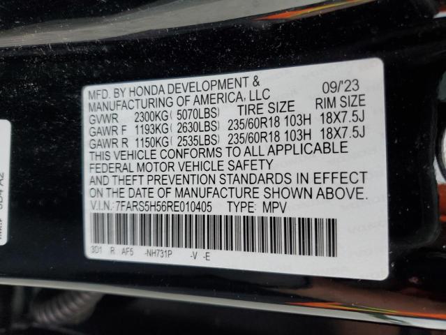 2024 HONDA CR-V SPORT - 7FARS5H56RE010405