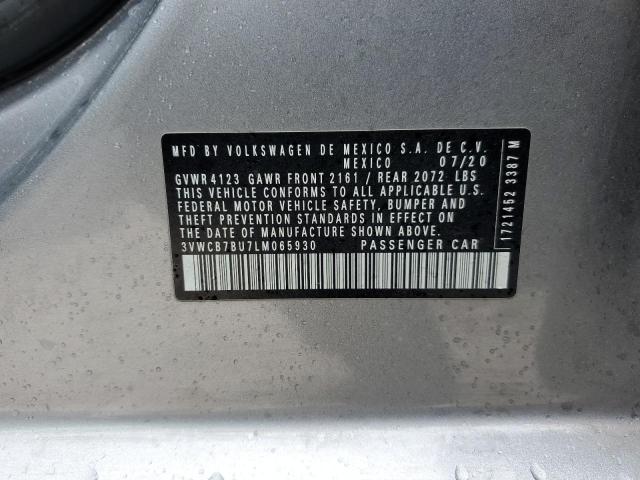 2020 VOLKSWAGEN JETTA S 3VWCB7BU7LM065930