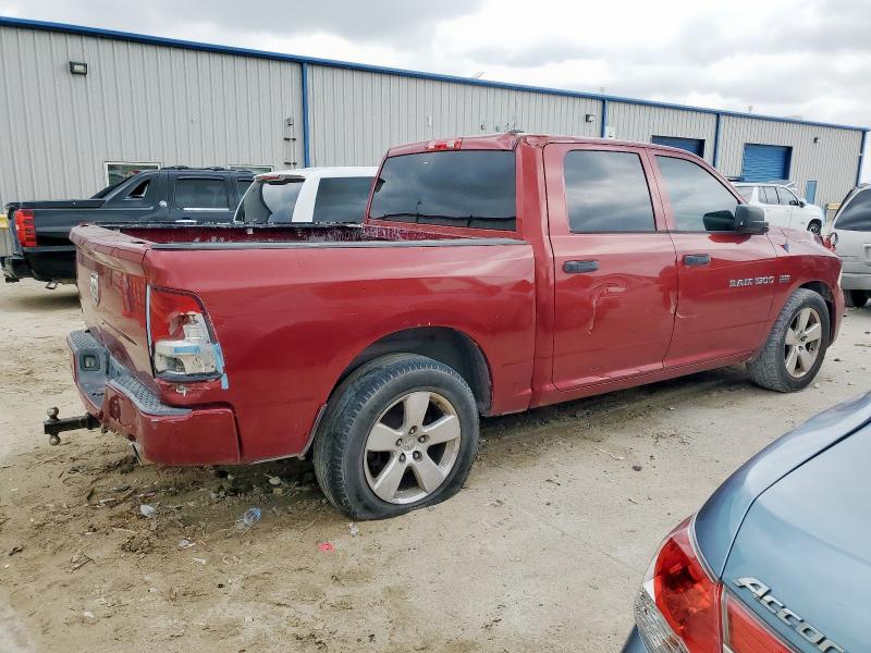 DODGE RAM 1500 S 2012 red crew pic gas 1C6RD6KT7CS224338 photo #4