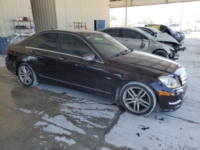 Vin: wddgf4hb2cr222281, lot: 55013895, mercedes-benz c-class 250 20124