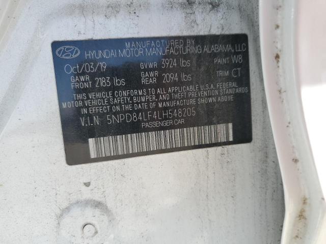 2020 HYUNDAI ELANTRA SE - 5NPD84LF4LH548205