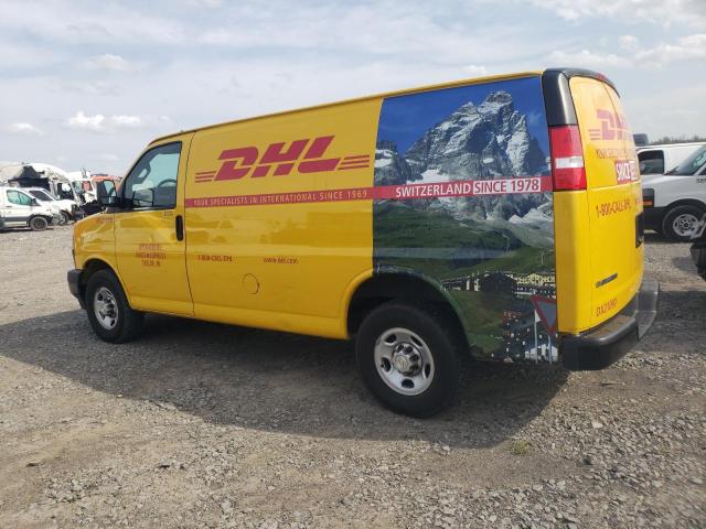 CHEVROLET EXPRESS G2 2021 yellow  gas 1GCWGAFP8M1175144 photo #3