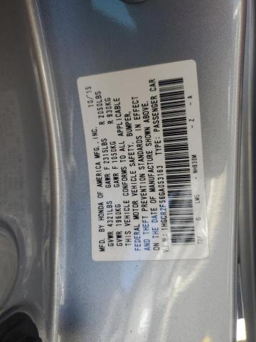 2016 HONDA ACCORD SPO - 1HGCR2F56GA053163