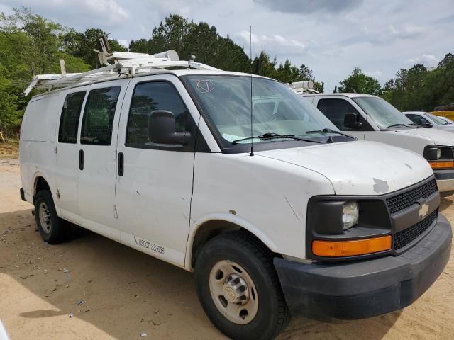 CHEVROLET EXPRESS G2 2013 white  flexible fuel 1GCWGFCA6D1139952 photo #1