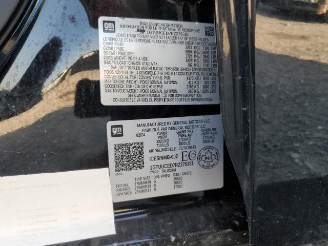 2024 GMC SIERRA K15 - 1GTUUCED7RZ276381
