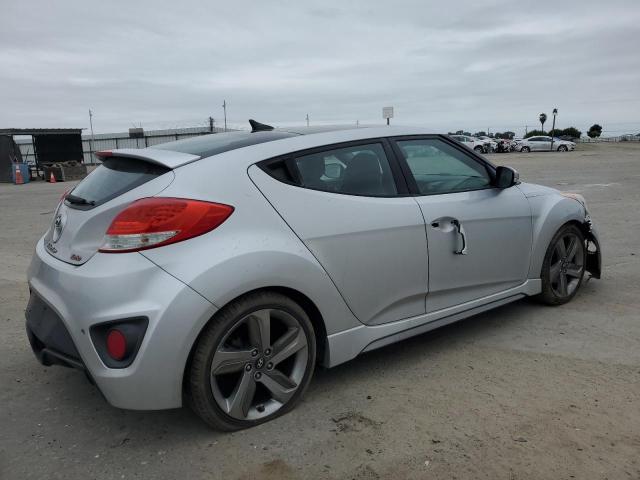 HYUNDAI VELOSTER T 2013 silver  gas KMHTC6AE2DU158240 photo #4