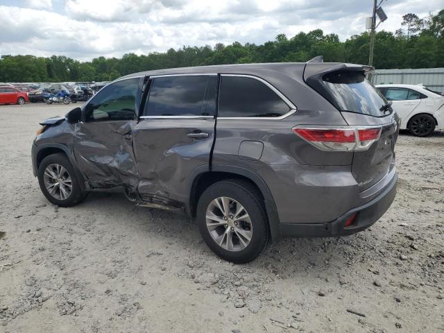 Vin: 5tdzkrfh3es007175, lot: 53855135, toyota highlander le 20142