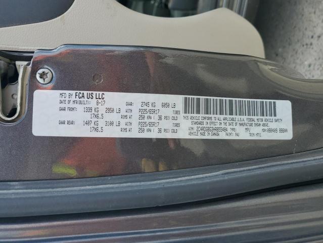 2017 DODGE GRAND CARA - 2C4RDGBG3HR855484