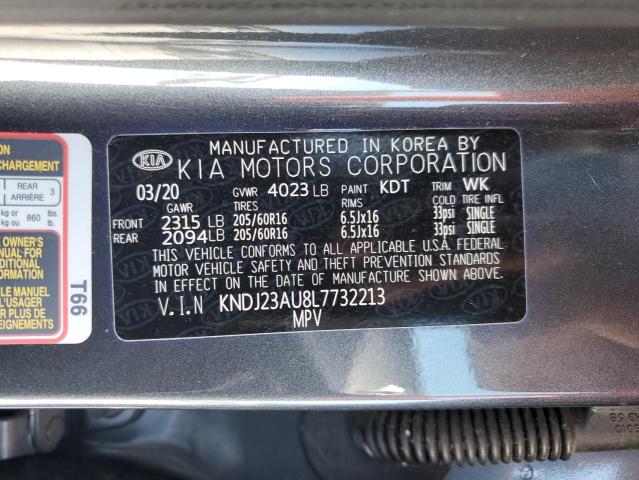2020 KIA SOUL LX KNDJ23AU8L7732213