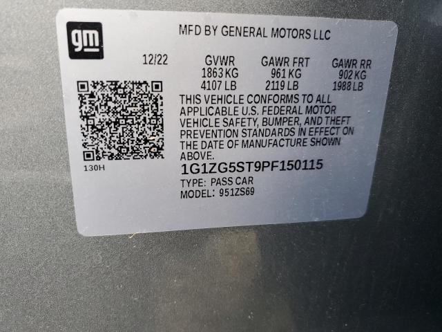 2023 CHEVROLET MALIBU RS - 1G1ZG5ST9PF150115