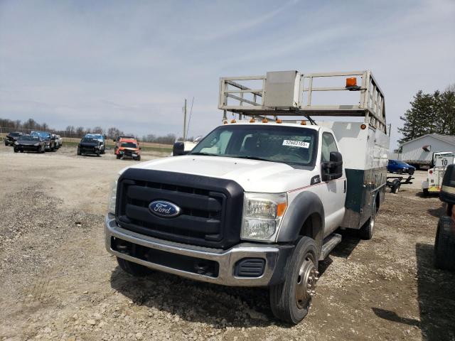 FORD F550 SUPER 2011 green chassis gas 1FDGF5GY2BEB58654 photo #3