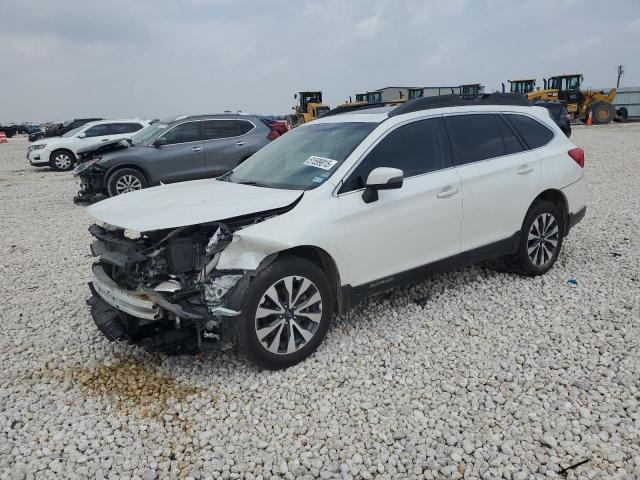 SUBARU OUTBACK 3. 2017 white  gas 4S4BSENC8H3378740 photo #1