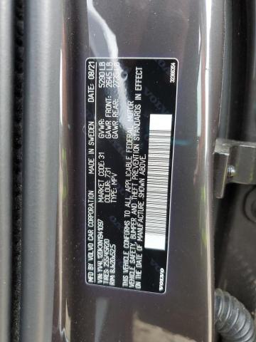 2022 VOLVO XC60 B5 MO YV4L12DKXN1941097