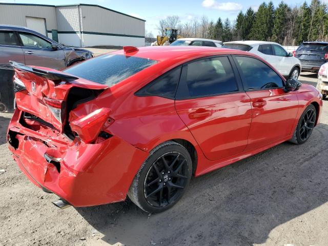 HONDA CIVIC SI 2023 red  gas 2HGFE1E57PH472483 photo #4