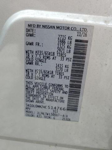 2017 INFINITI QX60 - 5N1DL0MM2HC514766