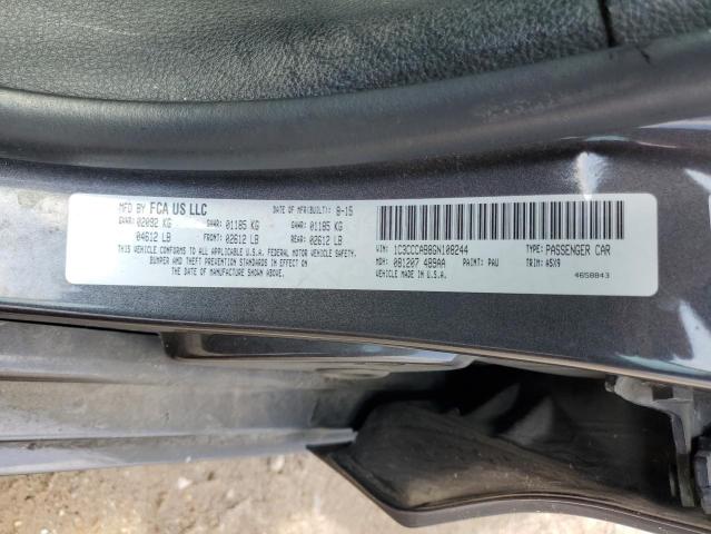 2016 CHRYSLER 200 LIMITE - 1C3CCCAB8GN108244
