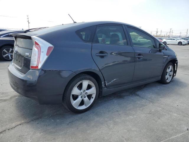 TOYOTA PRIUS 2014 gray hatchbac hybrid engine JTDKN3DU0E0371000 photo #4
