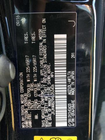 2017 LEXUS NX 200T BA JTJYARBZ9H2053406