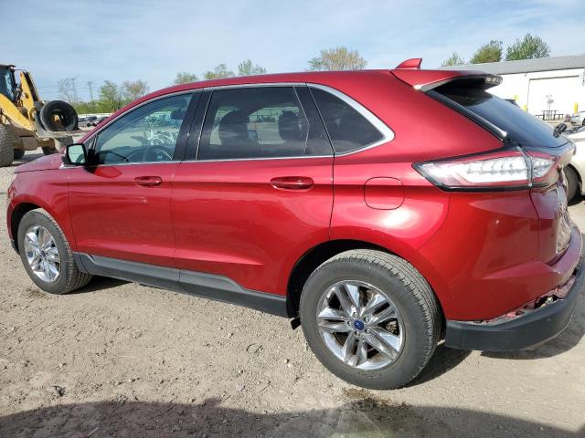 Vin: 2fmtk4j85fbc31756, lot: 55108325, ford edge sel 20152