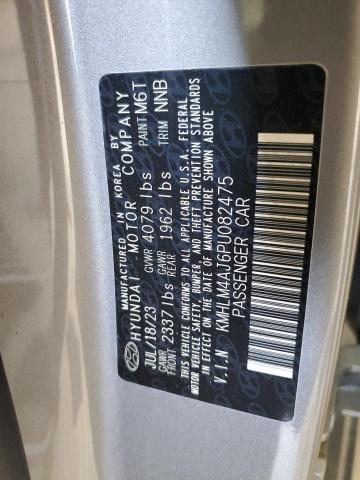 2023 HYUNDAI ELANTRA BL - KMHLM4AJ6PU082475